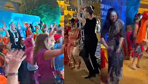 Team W-20 : झिंगाटवर थिरकल्या परदेशी पाहुण्या; टीम डब्ल्यू-२० चा हॉटेल ताजमध्ये जल्लोष