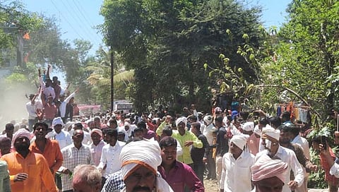 युसुफवडगांव येथे श्रीराम नवमी जन्मोत्सव सोहळास भाविकांची अलोट गर्दी