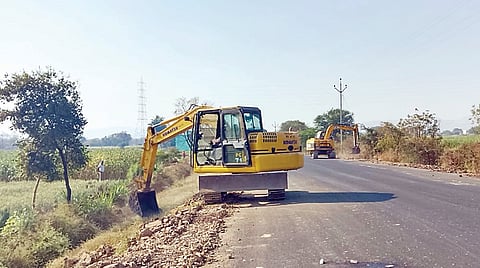 बेलसर-उरुळी कांचन रस्त्यावर वारंवार अपघात