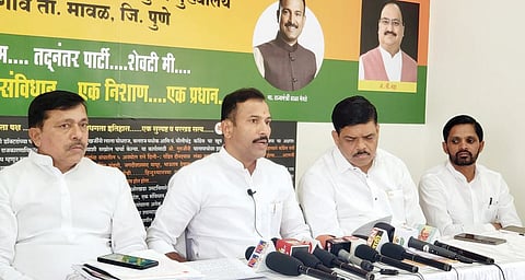 पिंपरी : श्रेय घेण्याची हौस आम्हाला नाही; नारळ त्यांनीच फोडावे : माजी मंत्री बाळा भेगडे