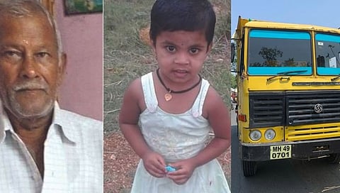 भंडारा : टिप्परने चिरडले, आजोबा-नात ठार