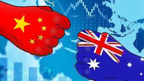 china Australia war alert