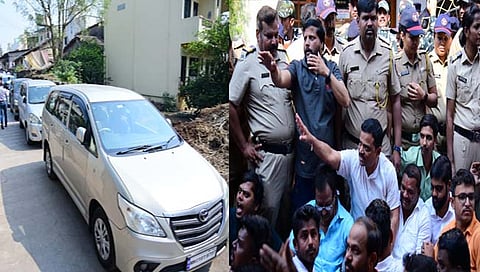 हसन मुश्रीफ यांच्या निवासस्‍थानी ईडीचा छापा