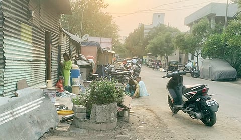 जुनी सांगवीतील राडारोडा अखेर उचलला