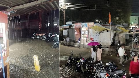 नाशिक : चांदवडला अवकाळी पावसाची हजेरी