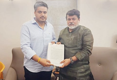 कर्जत-जामखेड एमआयडीसीला गती द्या; आ. पवारांनी घेतली उद्योगमंत्री उदय सामंत यांची भेट