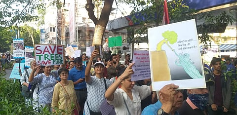 चिपको आंदोलन: पुण्यात नदी सुधार विरोधात पर्यावरण प्रेमींची जोरदार रॅली