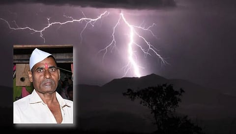 कोल्हापूर : रेठरे येथे अंगावर वीज पडून शेतकऱ्याचा मृत्यू