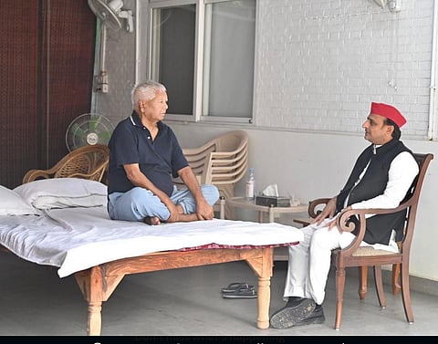 नितीश कुमारांबरोबरील भेटीनंतर अखिलेश पोहचले लालूप्रसादांच्‍या भेटीला! राजकीय वर्तुळात चर्चेला उधाण