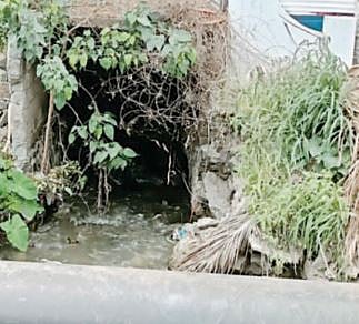 जेव्हा ओढाच भूमिगत होतो…