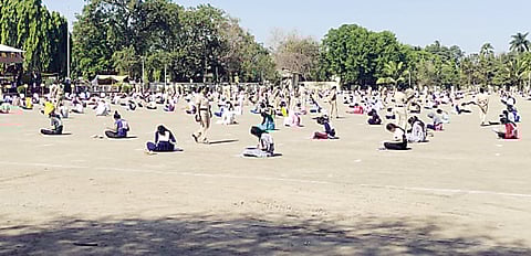 नगर : पोलिस भरतीच्या लेखी परीक्षेला 51 टक्के उमेदवारांची दांडी