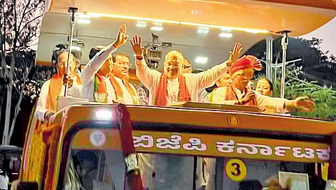 भ्रष्ट काँग्रेसला दूरच ठेवा : अमित शहा