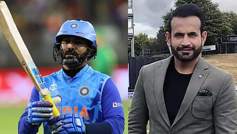 Dinesh Karthik : दिनेश कार्तिक आरसीबीसाठी अडचण? इरफान पठाणने केली हकालपट्टी करण्याची मागणी