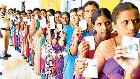 कर्नाटकात 73 टक्के मतदान