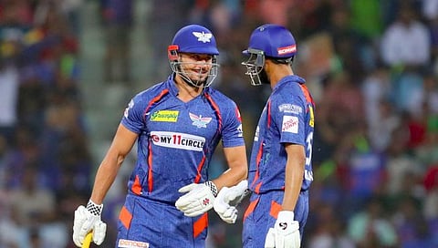 LSG vs MI : लखनौचे मुंबईला १७८ धावांचे आव्हान