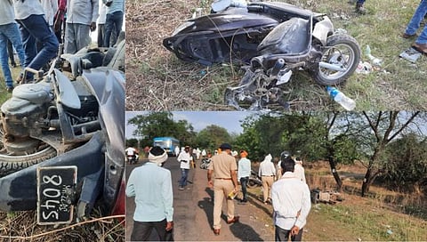 परभणी : कारची स्कुटीला धडक; १० वर्षीय बालकाचा मृत्यू, तर तिघे गंभीर जखमी