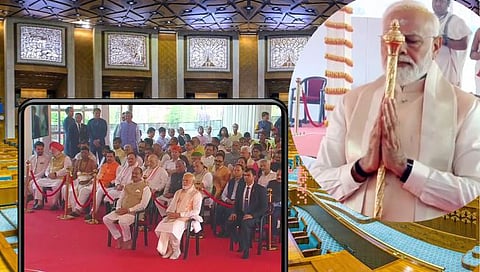 New Parliament Building Inauguration LIVE Updates : नव्या संसद भवनाच्या लोकार्पणाचा दुपारी १२ वाजता दुसरा टप्पा