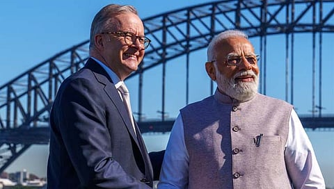 PM Modi in sydney | पीएम मोदींकडून ऑस्ट्रेलियातील मंदिरांवरील हल्ल्यांचा मुद्दा उपस्थित, अल्बानीज म्हणाले, ‘कठोर कारवाई करु’