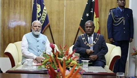PM Modi's visit of Papua New Guinea