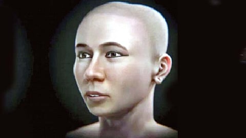 असा दिसत होता तीन हजार वर्षांपूर्वीचा राजा!