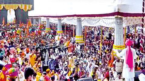 Shivrajyabhishek 2023 : रायगडावर उसळला शिवसागर