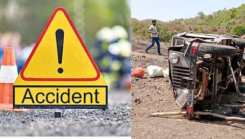 बीड : केज तालुक्यात चारचाकीचा अपघात; एक जण जागीच ठार