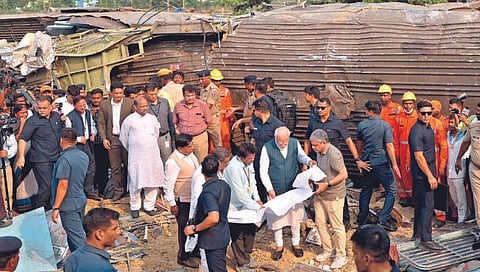 Odisha train collision : अपघाताची घटना वेदनादायी, दोषींवर कठोर कारवाई करणार