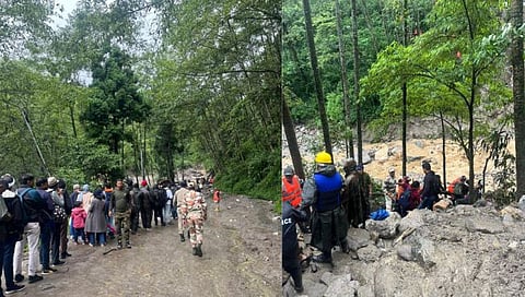 Sikkim: मुसळधार पाऊस, पुरामुळे २ हजार पर्यटक अडकले