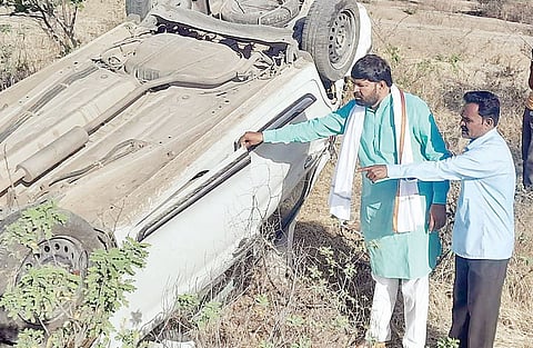 नगर : शेतकरी नेते राजेंद्र म्हस्के अपघातात जखमी