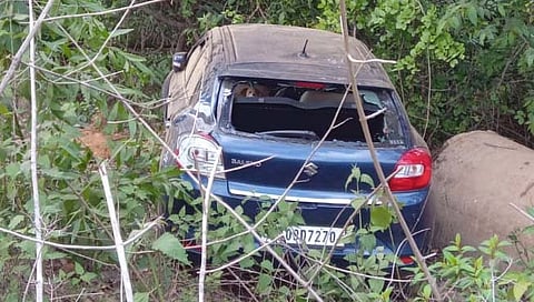 तिनईघाट कार अपघात  