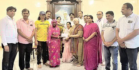 कोळपेवाडी : शांताबाईंच्या डोळ्यांचे ऑपरेशन करू : पुष्पाताई काळे