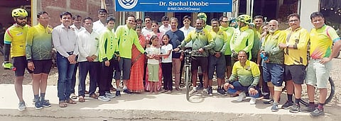 मिरजगाव : प्रदूषण मुक्ती, पर्यावरण रक्षणाचा संदेश