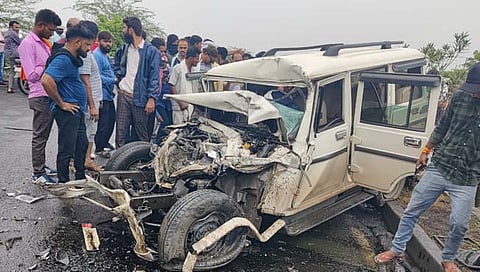 यवतमाळ: भीषण अपघातात एकाच कुटुंबातील चौघांचा मृत्यू