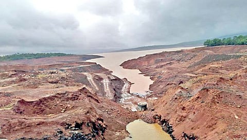 काळम्मावाडी धरणाचे पाणी जॅकवेलमध्ये