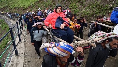 Amarnath Yatra : तीन दिवस स्थगित असलेली अमरनाथ यात्रा पुन्हा सुरु