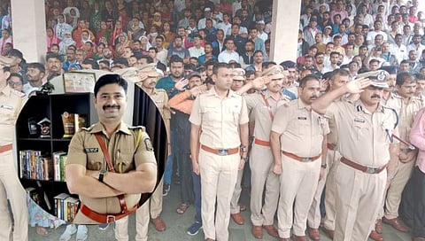 नाशिक : एपीआय दातीर यांच्यावर शासकीय इतमामात अंत्यसंस्कार