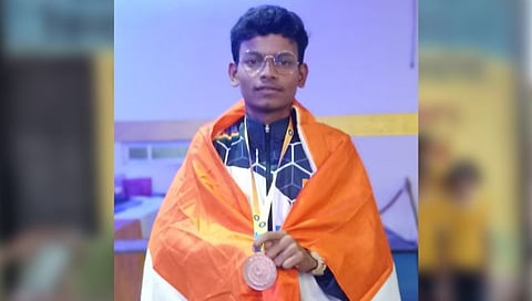 कोल्हापूर : राधानगरीतील दुर्गम भागातील निकेशला आंतरराष्ट्रीय स्पर्धेत सुवर्ण पदक