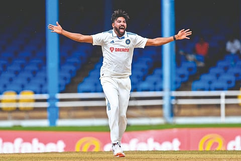 IND vs WI : भारताची आघाडी तीनशेपार