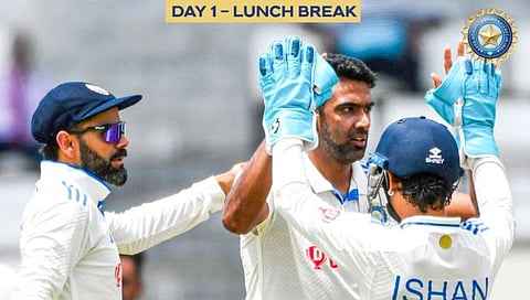 IND vs WI : लंचपर्यंत वेस्ट इंडिज ४ बाद ६८