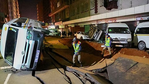 South Africa Gas Blast