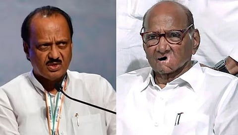 राष्‍ट्रवादी पक्ष आणि चिन्‍हावर अजित पवारांचा दावा, निवडणूक आयोगात याचिका दाखल