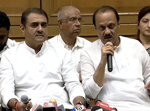 जयंत पाटील, जितेंद्र आव्हाड यांनाच अपात्र करा; विधानसभा अध्यक्षांना दिले पत्र : अजित पवार