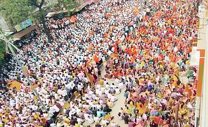 हिंदूजन आक्रोश मोर्चामुळे दणाणले कोपरगाव शहर..!