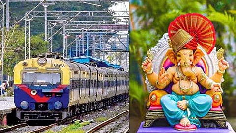 गणपती मेमू स्‍पेशल गाडी   