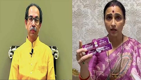 चित्रा वाघ यांची उद्धव ठाकरेंवर जहरी टीका; पाठवला बरनॉल