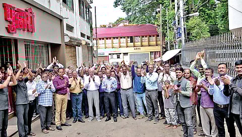 ‘पुढारी न्यूज’चे जल्लोषात स्वागत