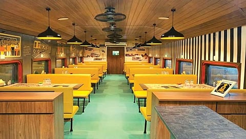 रेस्टॉरंट ऑन व्हील 