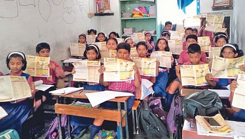 सातारा : ‘पुढारी’ शिष्यवृत्ती परीक्षेचा शाळाशाळांमध्ये बोलबाला