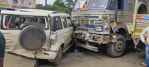 पुण्यातील कात्रज कोंढवा रोडवर विचित्र अपघात; एक जण जागीच ठार