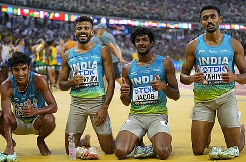 World Athletics Championships : भारतीय धावपटूंनी रचला इतिहास! 4×400 मीटरच्या अंतिम फेरीत धडक